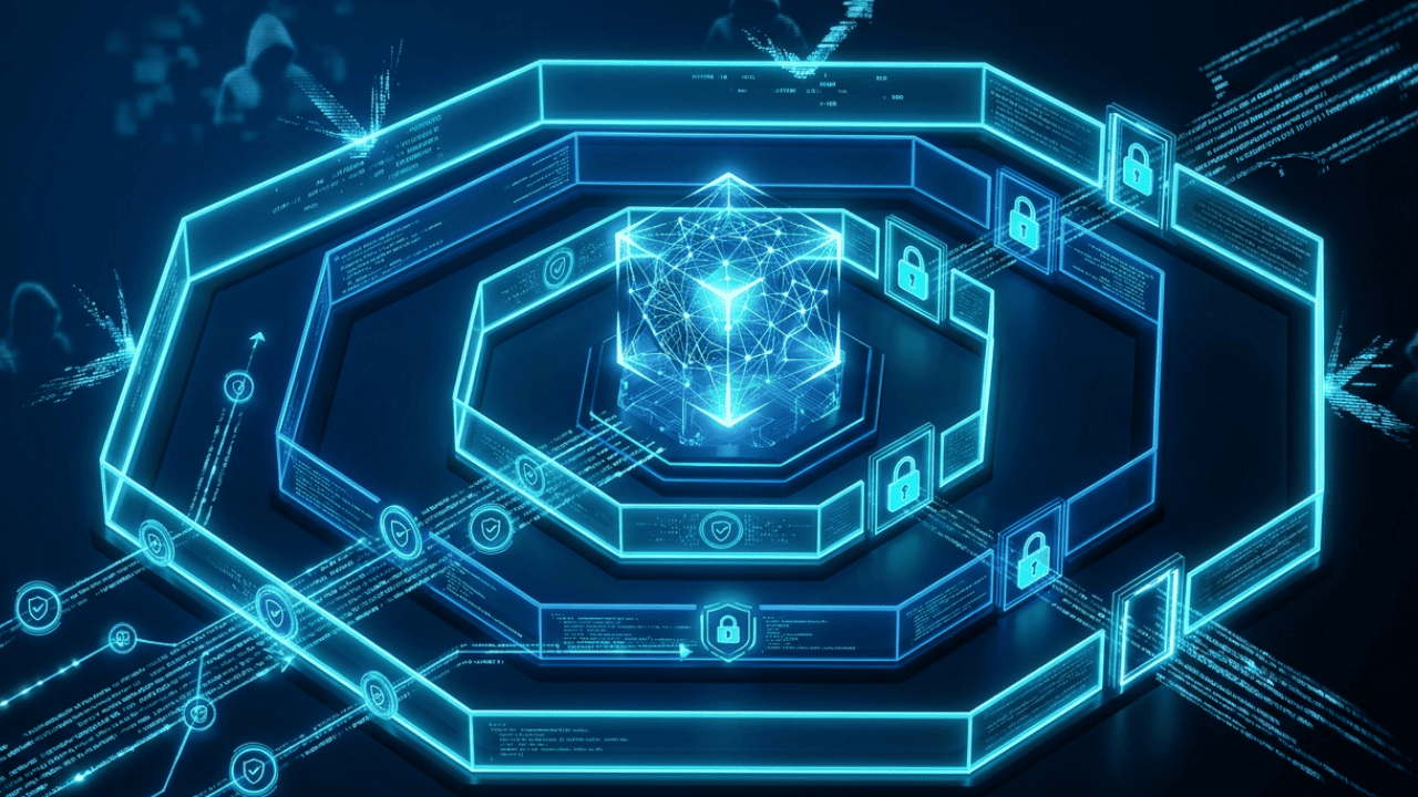 Zero trust AI systems securing artificial intelligence infrastructure with layered cybersecurity defense and identity verification in 2026